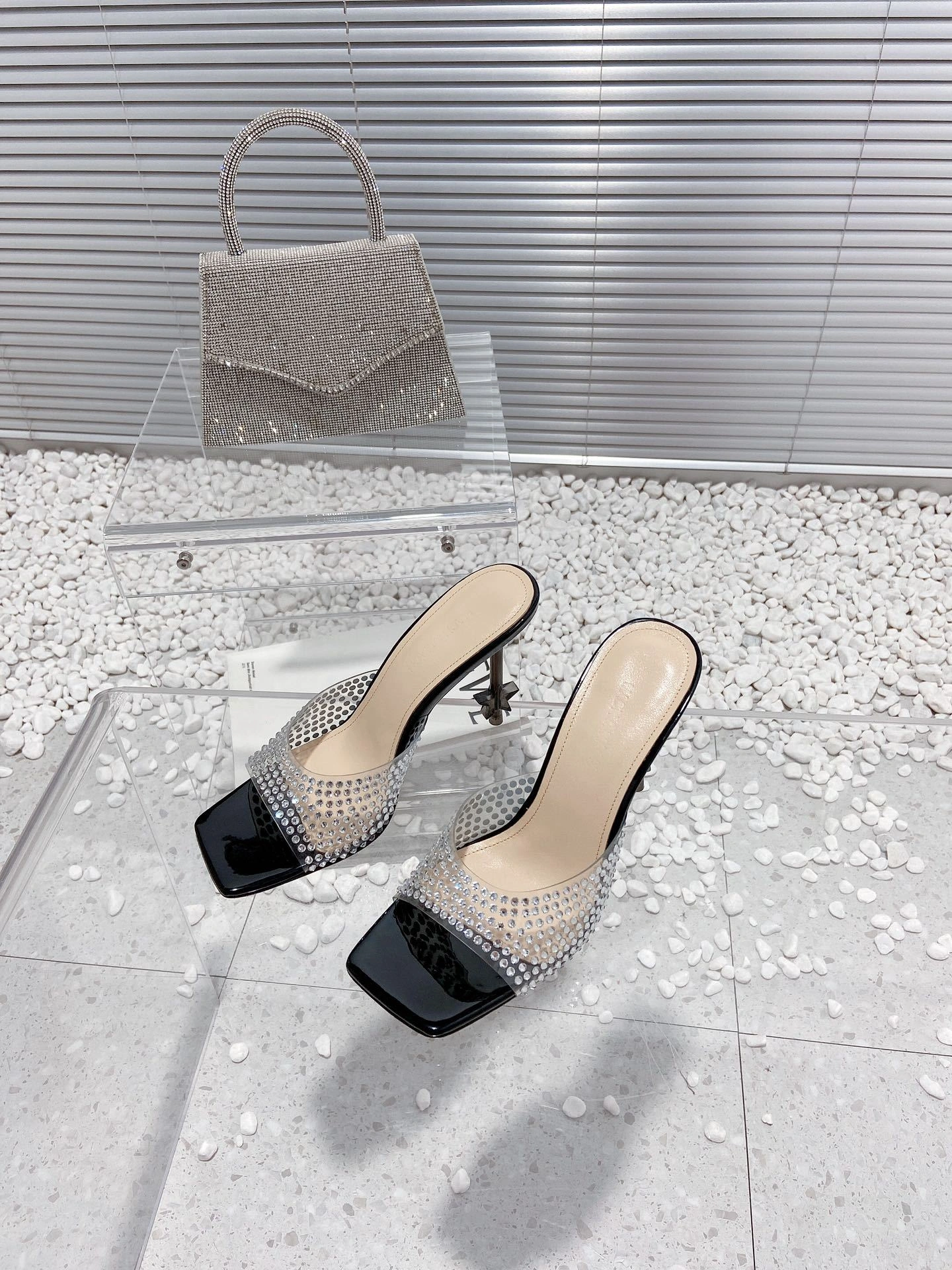 coco-- FW22S0105PVC009 8.5cm Heel height item:C-X000E1102